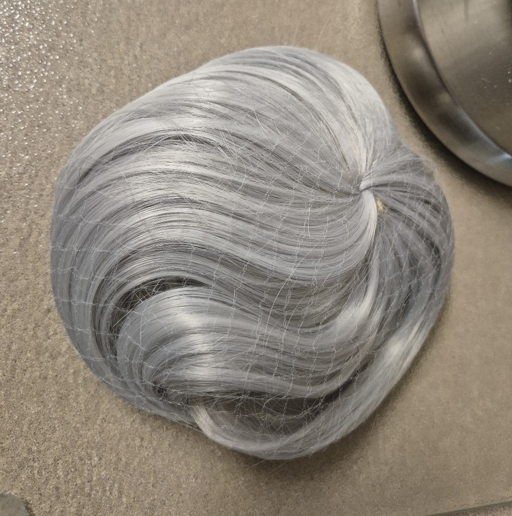 Elegant Silver Women's Topper Hairpiece